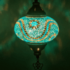 Oosterse Hanglamp Turquoise 1 Oosterse Hanglamp Turquoise Mozaiek