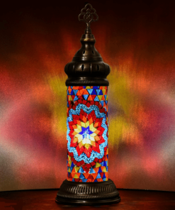 Glazen Cilinder Lamp Mozaiek Lampen
