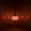 Handgemaakte Roze Mozaïek Hanglamp Ø13 cm 2 Goedkope Hanglamp Slaapkamer