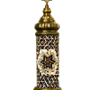 Oosterse Cilinder Tafellamp Mozaiek