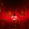 Oosterse Hanglampen (Mozaiek) 2 Oosterse Hanglampen Mozaiek Rood