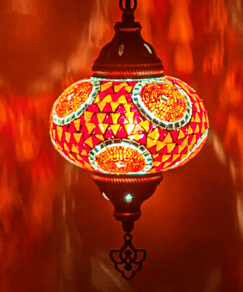 Oranje Hanglamp