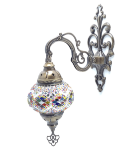 Mozaiek Turkse Wandlamp