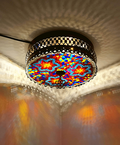Turkse Plafondlamp Oosters Slaapkamer