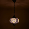 Paarse Hanglamp Oosterse Stijl 2 Paarse Mozaiek Hanglamp size 5