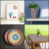 700 Stuks Mixkleur Mozaïektegels van Glas – DIY Creatief Pakket 1 700 stuks gekleurde glazen mozaïektegels – DIY pakket