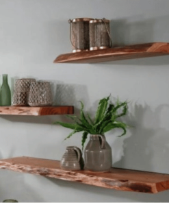 Acaciahouten Wandplank 40cm