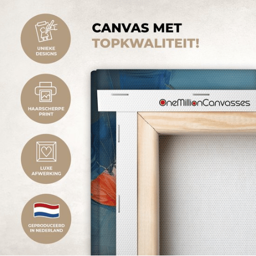 Canvas Schilderij Bloemen Canvas Schilderij Bloemen