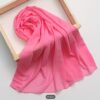 Parel Chiffon Hoofddoek 3 Effen Kleur & Lichtgewicht Sjaal