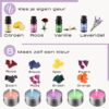 Complete Kaarsen Maak Set met Geuren & Kleuren 1 Kaarsen Maken Set