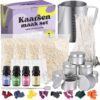 Complete Kaarsen Maak Set met Geuren & Kleuren 4 Kaarsen Maken Set