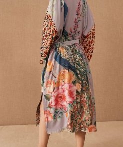 Bohemian Maxi Kaftan - Elegante Zomerjurk 2 Maxi Kaftan Jurk Kimono