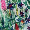 Tropische Kaftan Tuniek – Groen/Blauw/Roze 1 Multicolor Kaftan Strandjurk