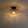 Natuurlijke Oosterse Bamboe Plafondlamp voor Buiten - 52 cm 1 Oosterse Bamboe Plafondlamp Buiten
