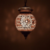 Oosterse Hanglamp Paars Mozaïek