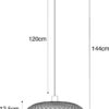 Oosterse Hanglamp van Bamboe – Ø 40 cm 2 Oosterse Hanglamp van Bamboe
