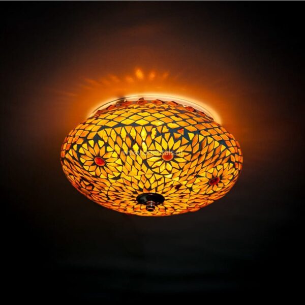Oosterse Plafondlamp Mozaïek 25 cm – Turkish Design
