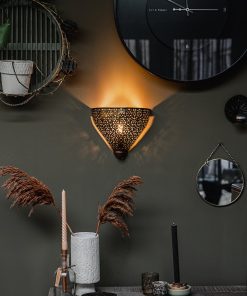 Oosterse Wandlamp Brons – Sfeerverlichting 2 Oosterse Wandlamp Brons – Sfeerverlichting