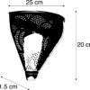 Oosterse Wandlamp Brons – Sfeerverlichting 1 Oosterse Wandlamp Brons – Sfeerverlichting