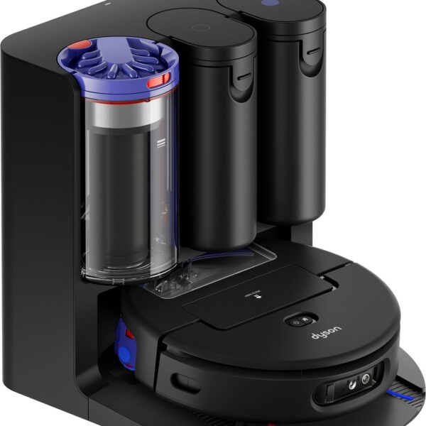 Dyson Spot+Scrub AI robotstofzuiger met AI‑vlekdetectie en zelfreinigende dweilroller
