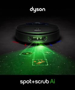 Dyson Spot+Scrub AI 1 Dyson Spot+Scrub AI robotstofzuiger met AI‑vlekdetectie
