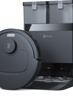 Ecovacs Deebot T30e OMNI Black robotstofzuiger met 20.000 Pa zuigkracht en ZeroTangle 3.0