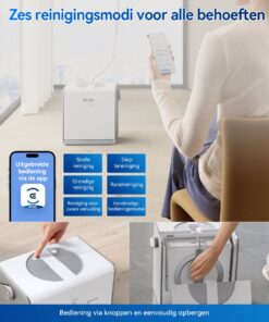 Ecovacs Winbot W2 Pro OMNI 1 Ecovacs Winbot W2 Pro OMNI raamrobot met WIN‑SLAM 4.0