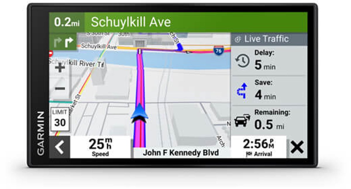 Garmin Europa navigatie 6 inch Garmin navigatie Europa kaarten en smartphone meldingen