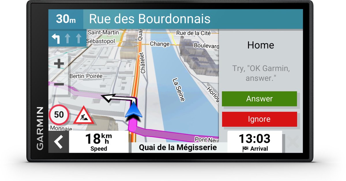 Garmin DriveSmart 66 navigatiesysteem Garmin DriveSmart 66 autonavigatie met 6 inch scherm