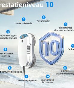 Grenintol W1 Pro 1 Grenintol W1 Pro robot ramenwasser met 3000 Pa zuigkracht