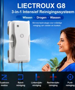 LIECTROUX G8 1 LIECTROUX G8 raamrobot met dubbele waterspray