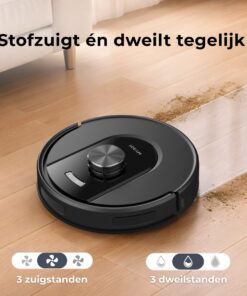 MYBOT X10 PRO 1 MYBOT X10 PRO robotstofzuiger met 6000 Pa zuigkracht