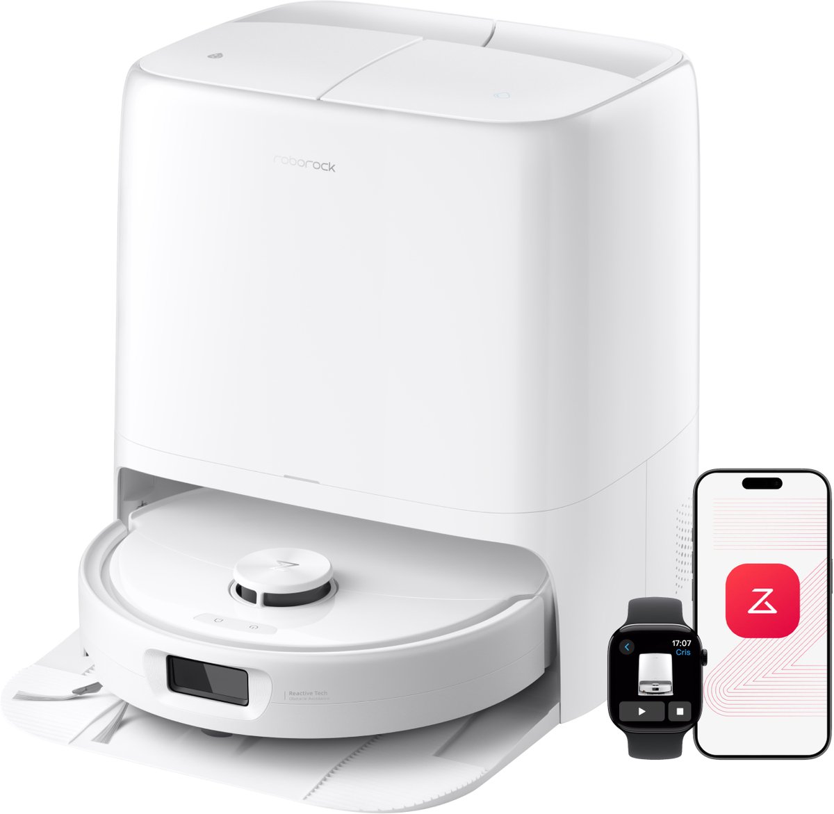 Roborock Qrevo 2 Pro – 25.000 Pa robotstofzuiger met dweilfunctie Roborock Qrevo 2 Pro robotstofzuiger met 25.000 Pa zuigkracht en FlexiArm-technologie