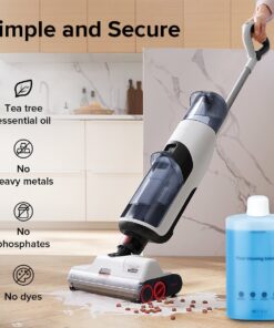 2PCS Originele Roborock Reinigingsvloeistof – 1000ml 1 Roborock vloerreiniger 2PCS 1000ml veilig voor robotstofzuigers