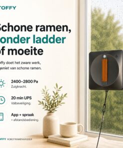Stoffy Nova Robot Ramenwasser 1 Stoffy Nova robot ramenwasser met dubbele spray
