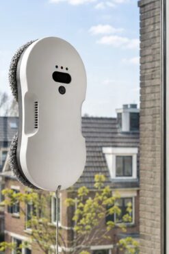 Trendy Online Winkel met Selectie van Unieke Items 47 Stoffy Zippy robot ramenwasser met 3000 Pa zuigkracht en dubbele spray