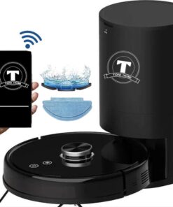 Trendy Online Winkel met Selectie van Unieke Items 8 TONIHOMI V8pro robotstofzuiger met LDS‑laser navigatie en dweilfunctie