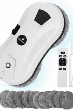 Trendy Online Winkel met Selectie van Unieke Items 55 TibaGoods Robot Ruitenreiniger met slimme waterspray en krachtige zuigkracht