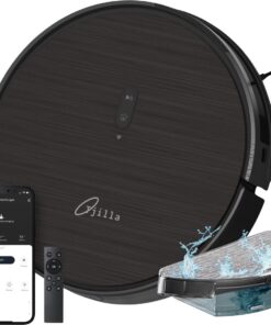 Trendy Online Winkel met Selectie van Unieke Items 8 Tjilla C100 robotstofzuiger met 10.000 Pa zuigkracht en V‑SLAM navigatie