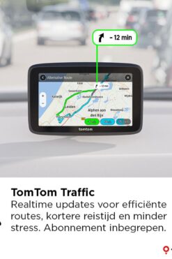 TomTom GO Classic 6 (2nd GEN) – Europa Navigatiesysteem 1 TomTom GO Classic navigatie met RouteBar en rijstrookadvies