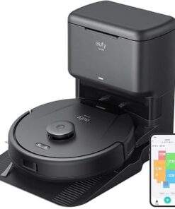 Trendy Online Winkel met Selectie van Unieke Items 10 eufy Clean L60 Hybrid SES robotstofzuiger met 5.000 Pa zuigkracht en zelf‑leegstation