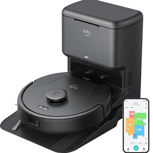 eufy Clean L60 Hybrid SES robotstofzuiger met 5.000 Pa zuigkracht en zelf‑leegstation