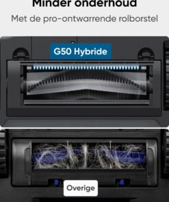Eufy G50 Hybrid 1 eufy G50 Hybrid robotstofzuiger met 4.000 Pa zuigkracht