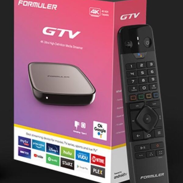 Formuler GTV Android TV 4K IPTV box